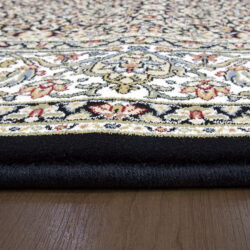 Alternative view of Dynamic Ancient Garden 57011-3263 Black/ivory Area Rug