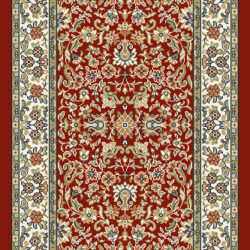 Dynamic Ancient Garden 57078-1414 Red/ivory Area Rug