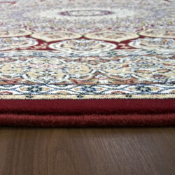 Alternative view of Dynamic Ancient Garden 57090-1484 Red Area Rug