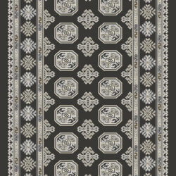 Dynamic Ancient Garden 57102-3636 Charcoal/silver Area Rug