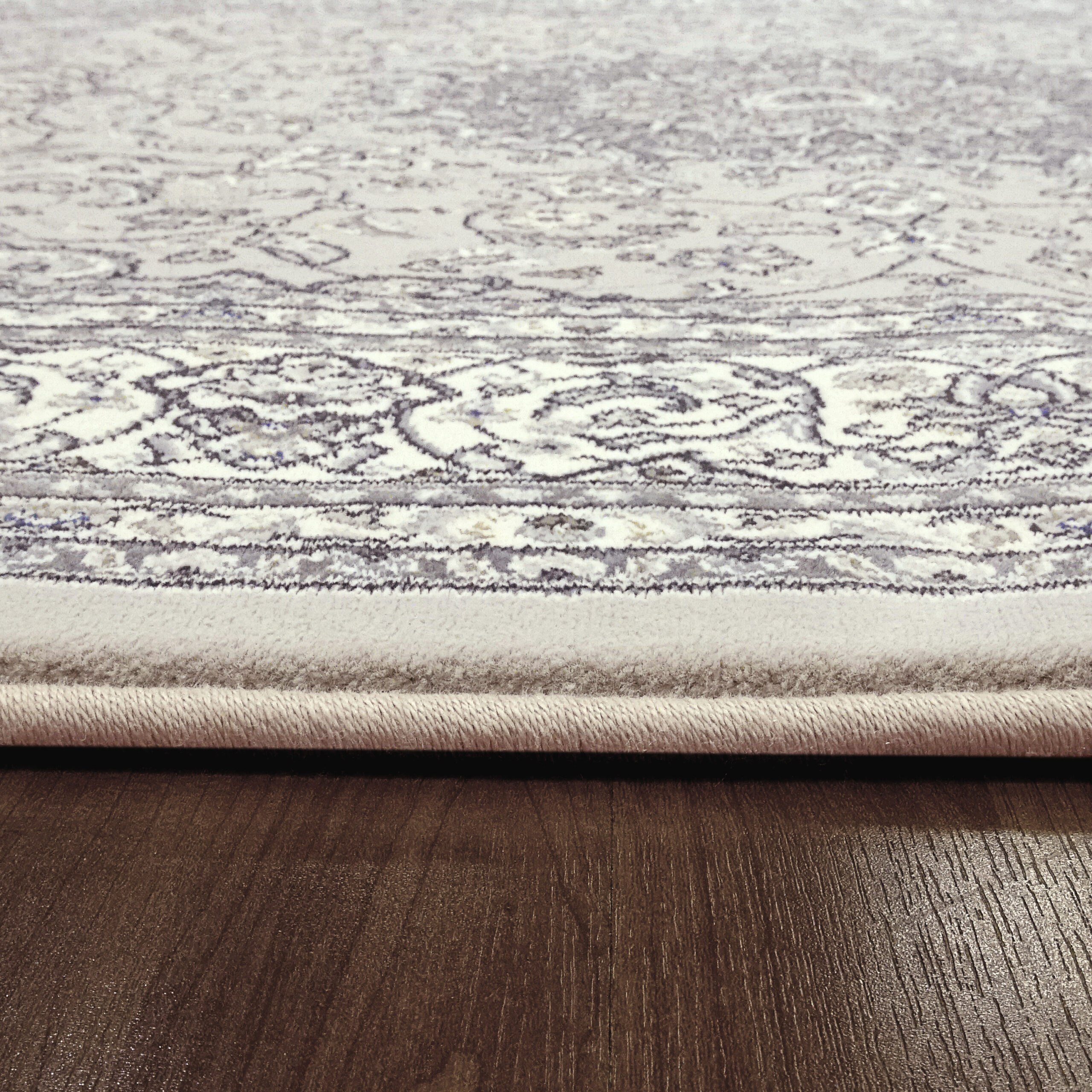 Dynamic Ancient Garden 57119-9666 Soft Grey/cream Area Rug - Image 2