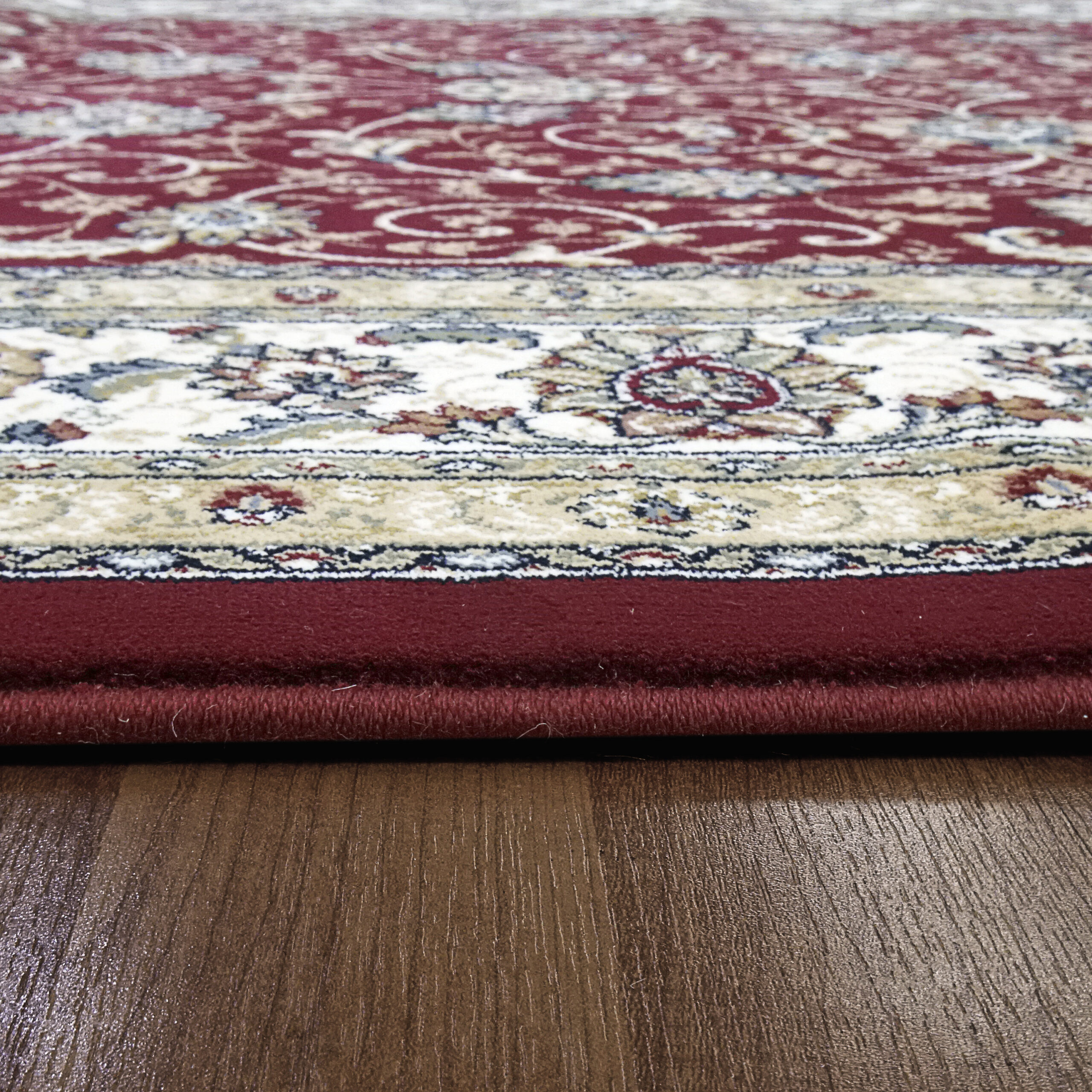 Dynamic Ancient Garden 57120-1464 Red/ivory Area Rug - Image 2