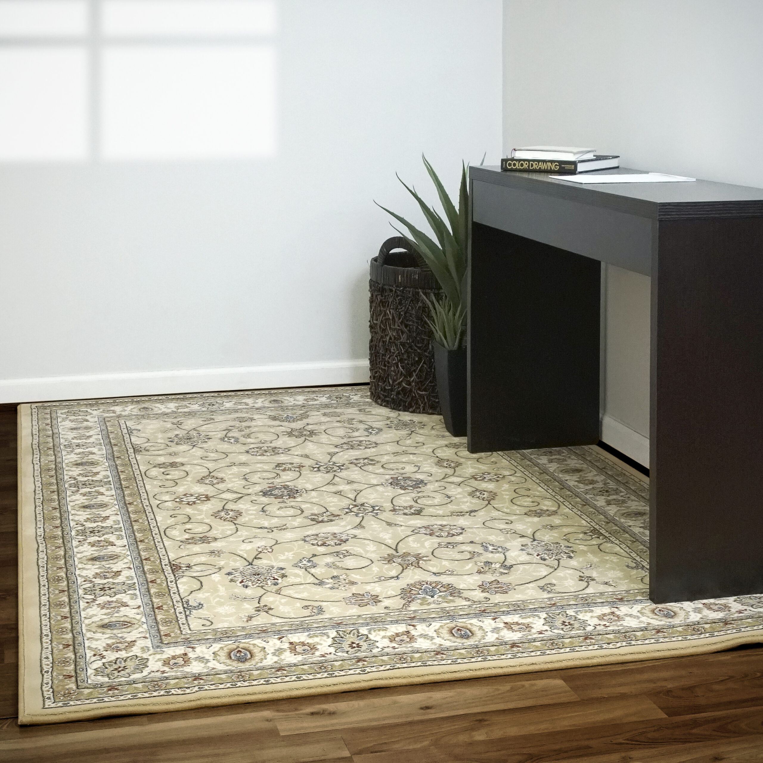 Dynamic Ancient Garden 57120-2464 Light Gold/ivory Area Rug - Image 4