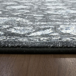 Alternative view of Dynamic Ancient Garden 57126-3636 Charcoal/silver Area Rug