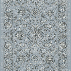 Dynamic Ancient Garden 57136-4646 Steel Blue/cream Area Rug