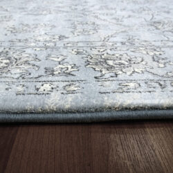 Alternative view of Dynamic Ancient Garden 57136-4646 Steel Blue/cream Area Rug