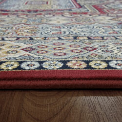 Alternative view of Dynamic Ancient Garden 57147-1454 Red Area Rug