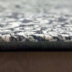 Alternative view of Dynamic Ancient Garden 57162-3696 Steel Blue Area Rug