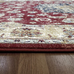 Alternative view of Dynamic Ancient Garden 57559-1464 Red/ivory Area Rug