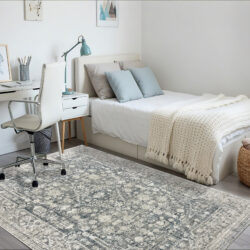 Alternative view of Dynamic Bloomfield 19603-910 Grey/cream Area Rug