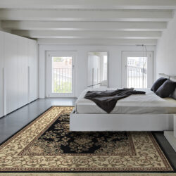 Alternative view of Dynamic Brilliant 7201-090 Black Area Rug