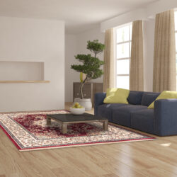 Alternative view of Dynamic Brilliant 7201-330 Red Area Rug