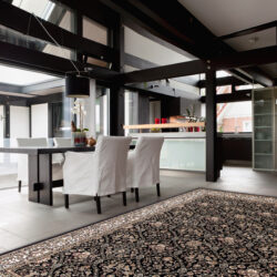 Alternative view of Dynamic Brilliant 7211-090 Black Area Rug