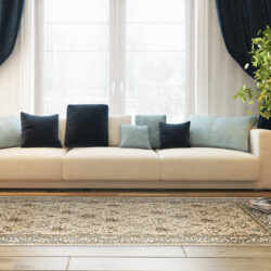 Alternative view of Dynamic Brilliant 7211-820 Linen Area Rug