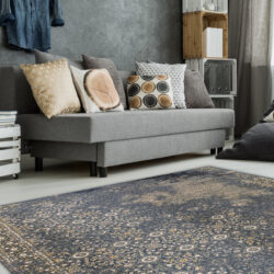 Alternative view of Dynamic Brilliant 72403-900 Blue Area Rug