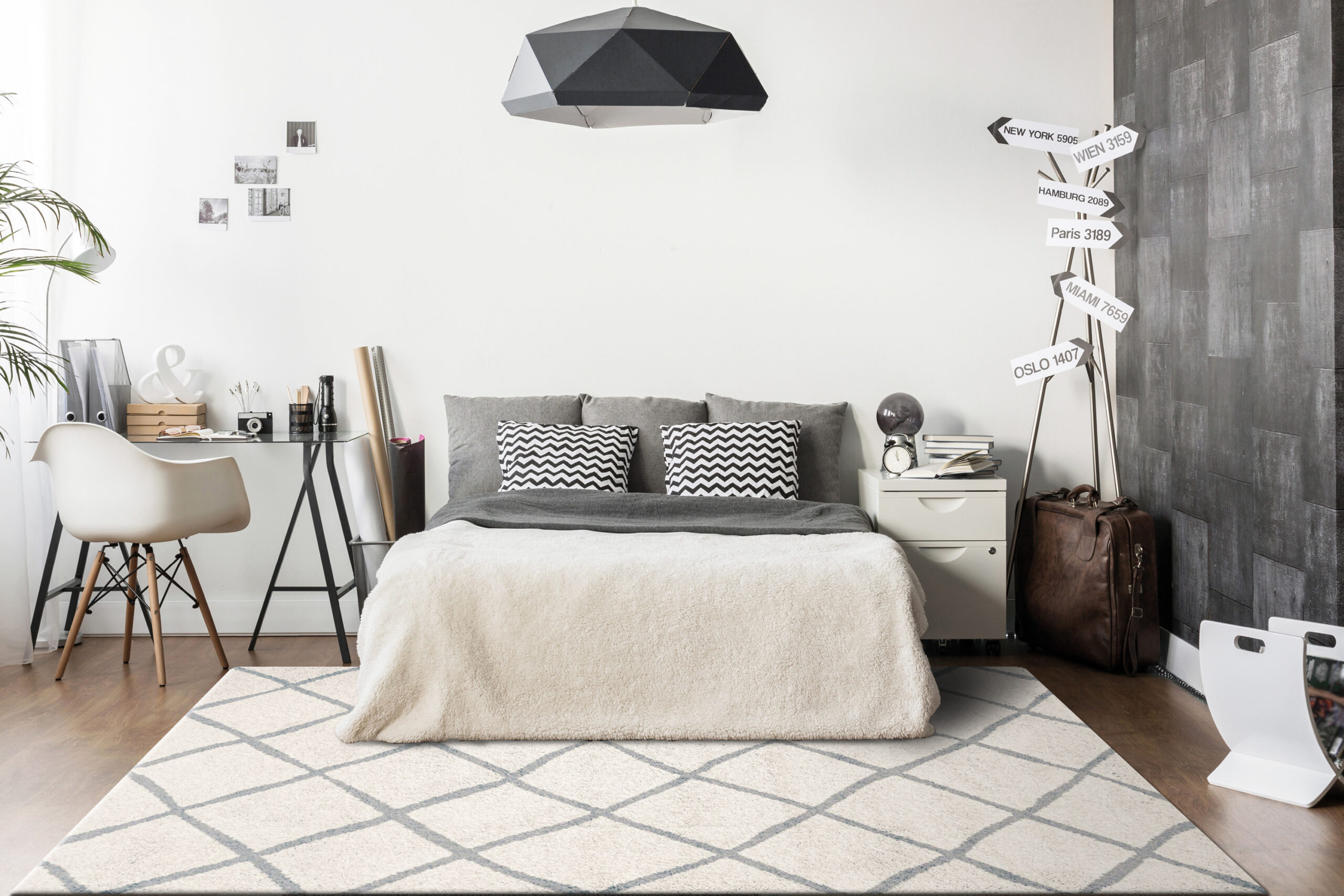 Dynamic Callie 4972-109 Ivory/grey Area Rug - Image 3
