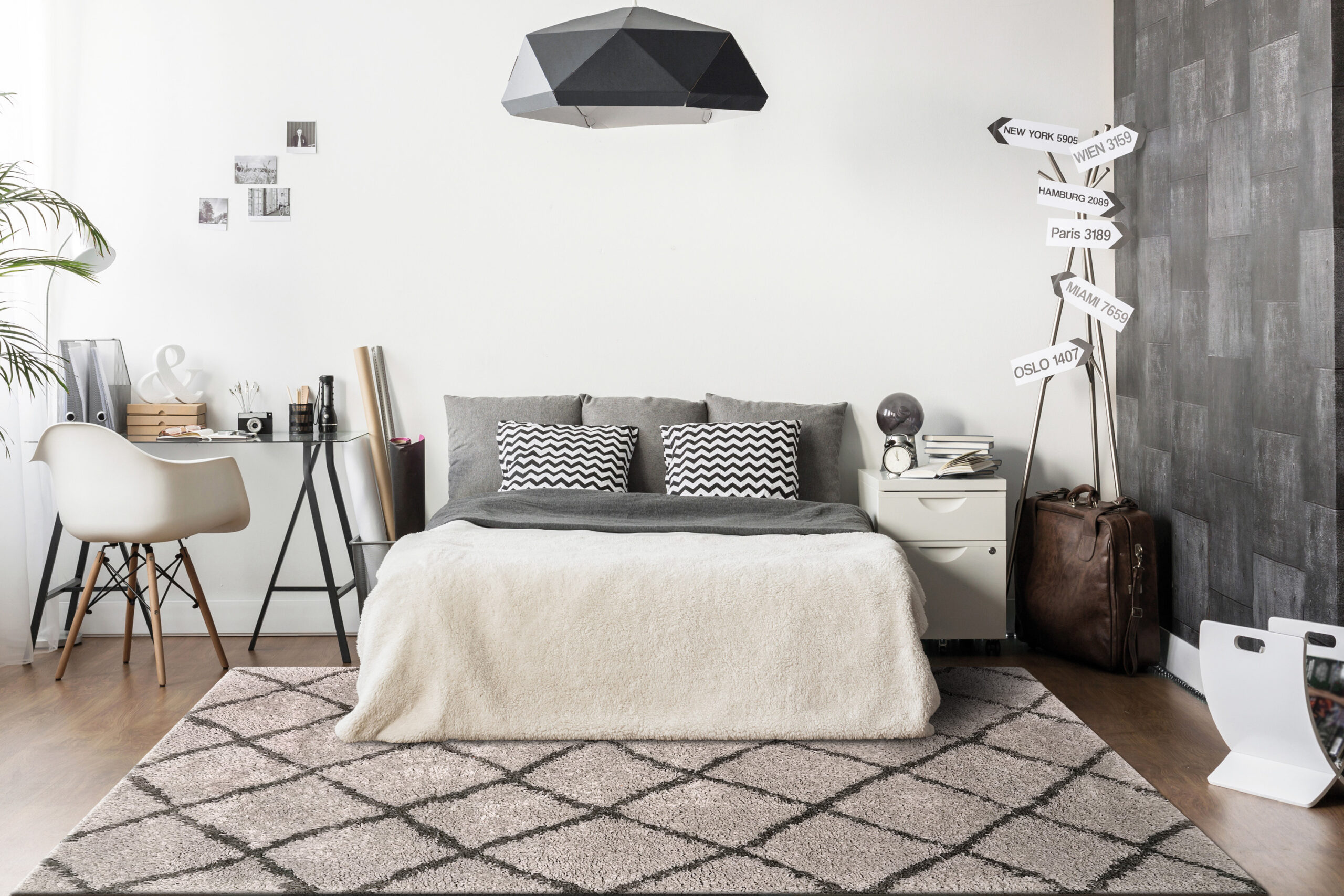 Dynamic Callie 4972-909 Grey/dark Grey Area Rug - Image 4