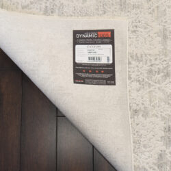Alternative view of Dynamic Canyon 15477-910 Grey/cream Area Rug