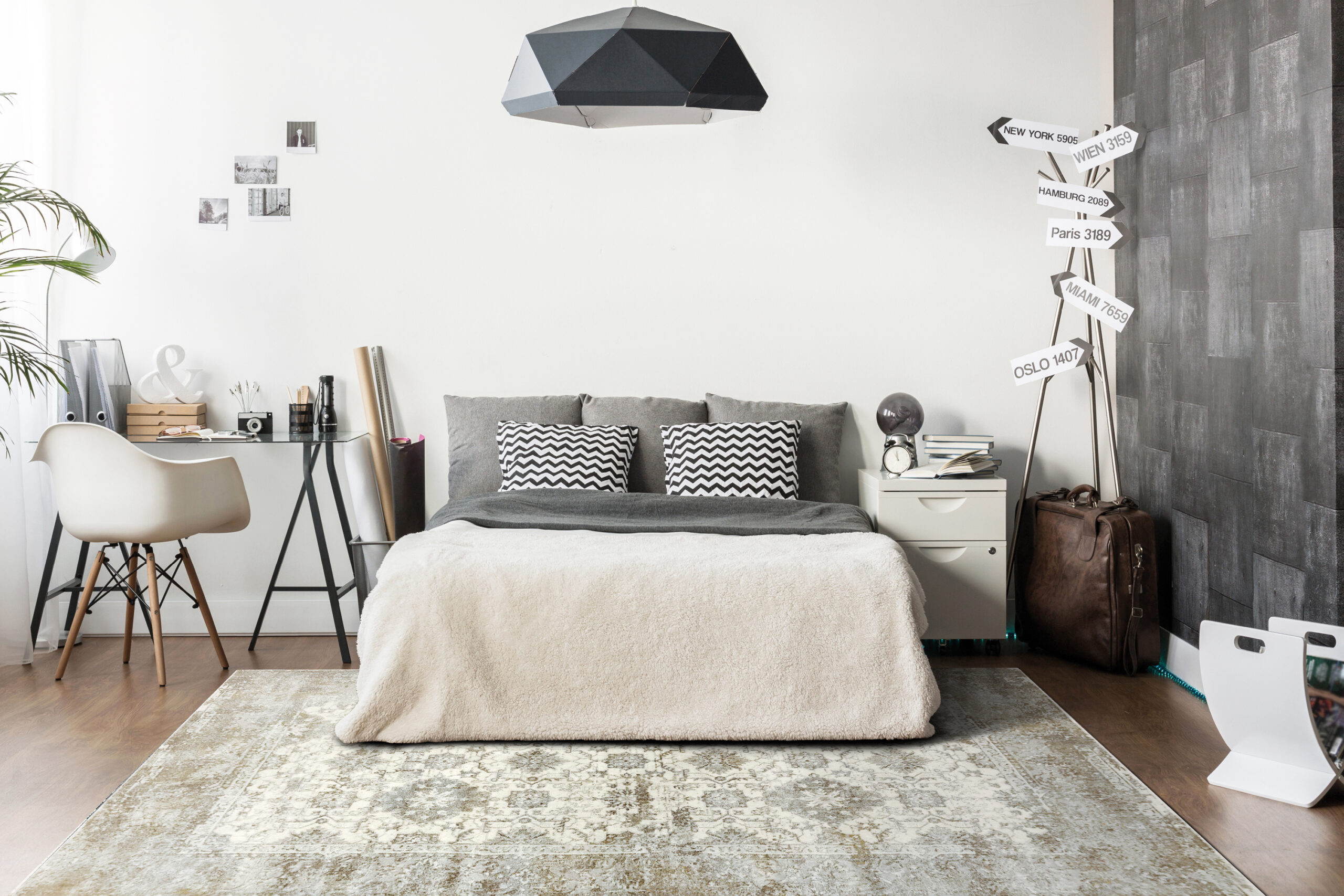 Dynamic Castilla 3534-109 Cream/silver Area Rug - Image 4