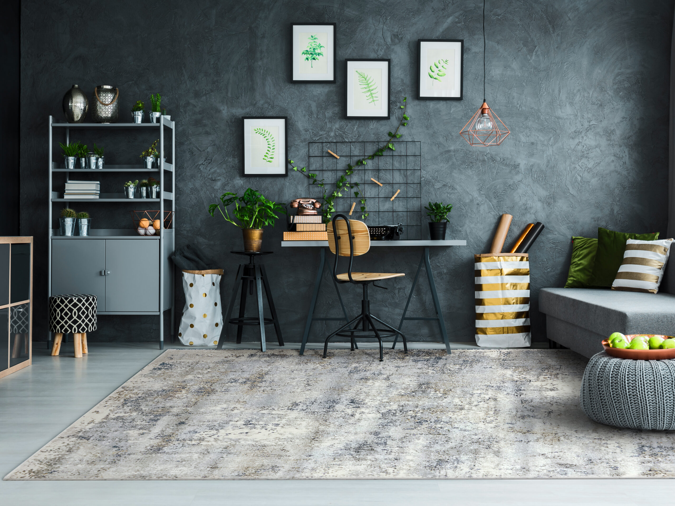 Dynamic Castilla 3536-190 Cream/grey Area Rug - Image 4