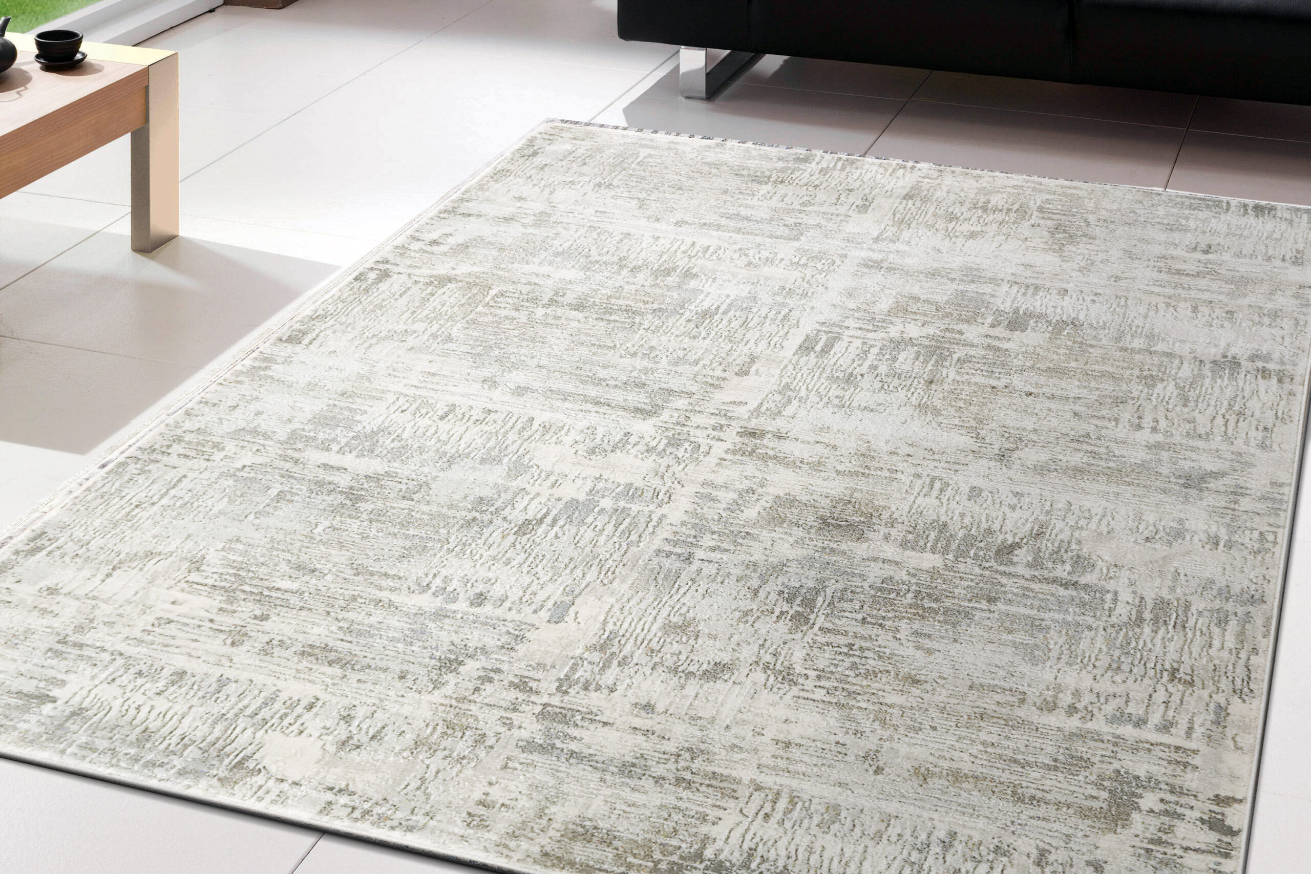 Dynamic Castilla 3555-190 Ivory/grey Area Rug - Image 4