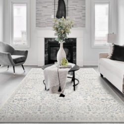 Alternative view of Dynamic Cosmo 6839-890 Beige/grey Area Rug