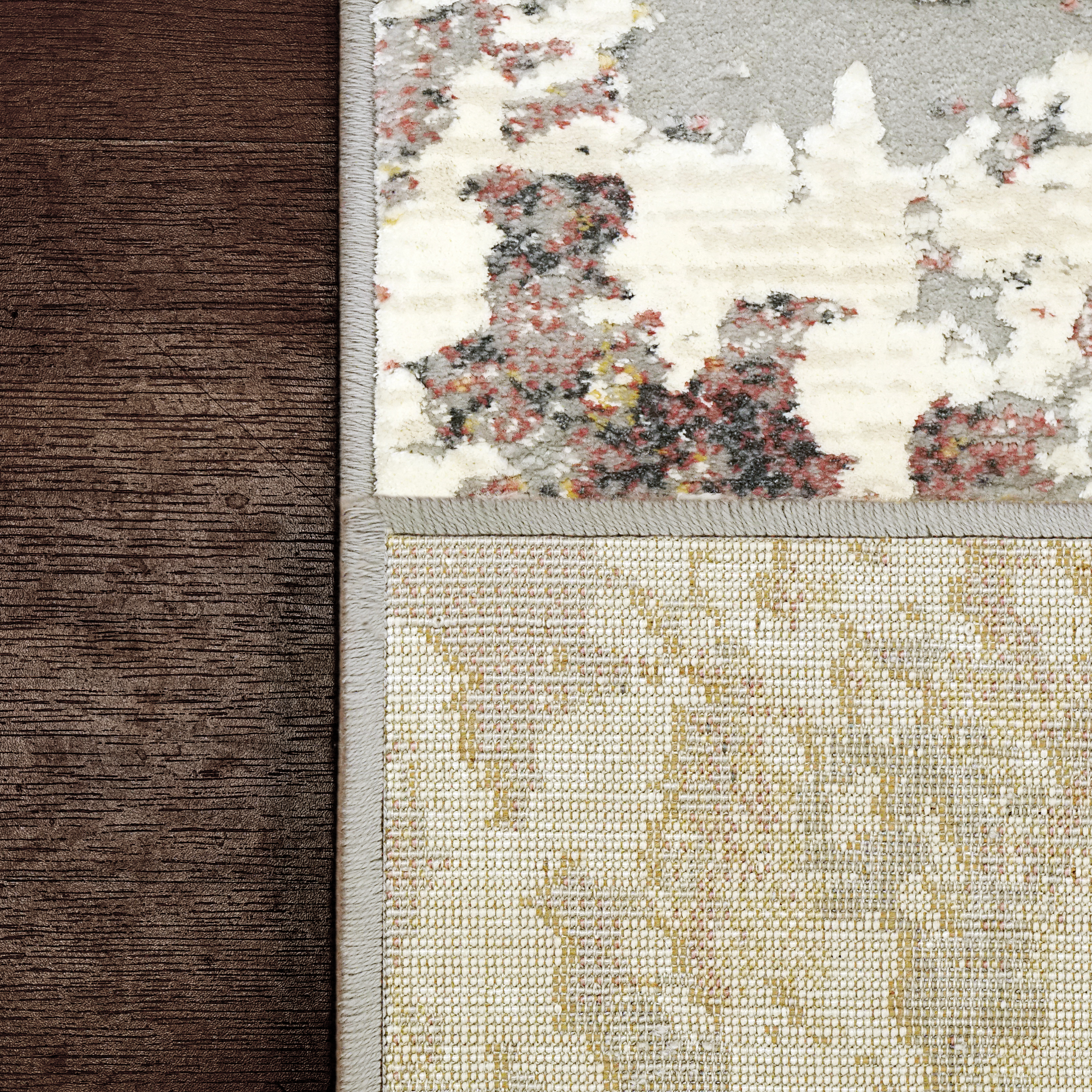 Dynamic Couture 52023-6414 Grey/gold Area Rug - Image 3