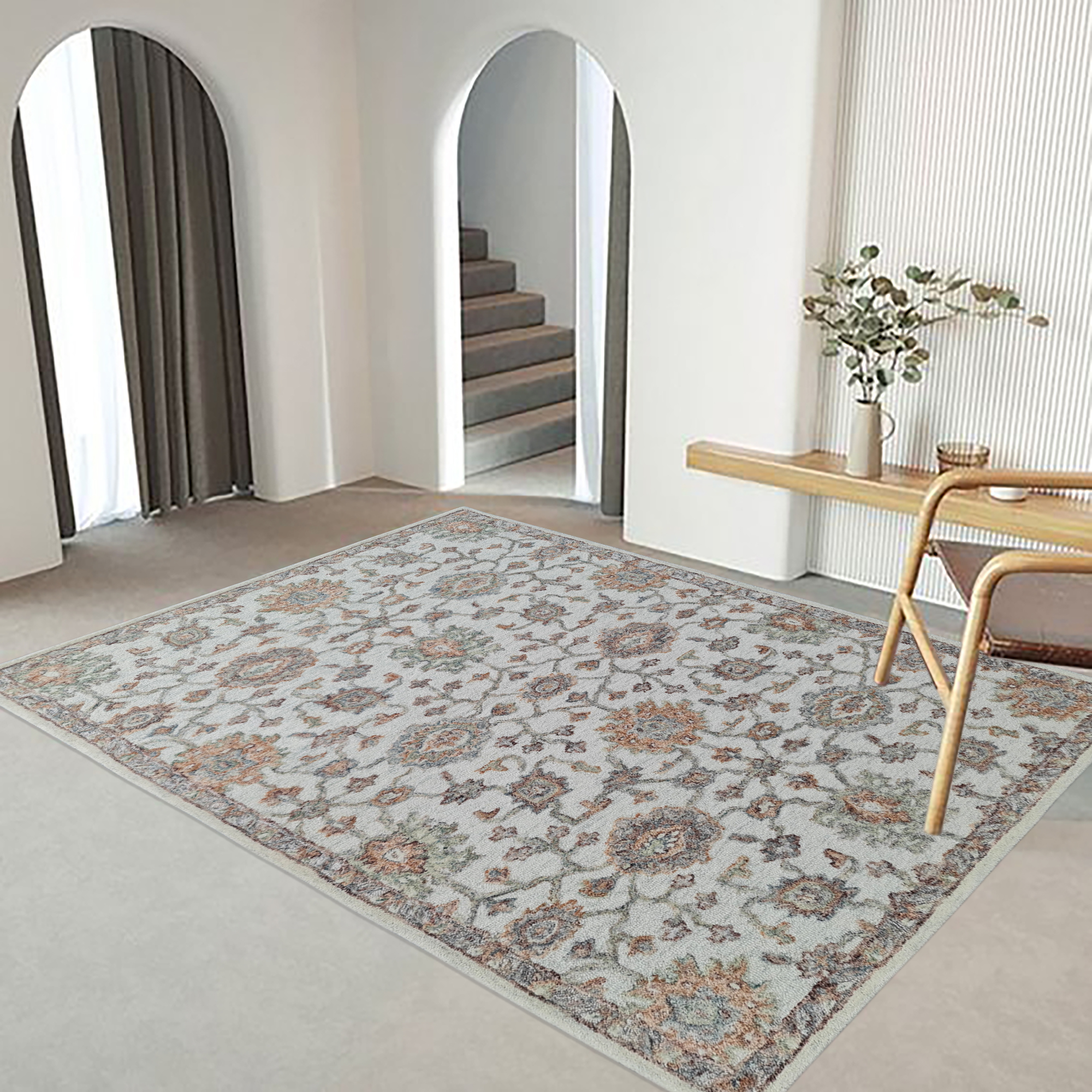 Dynamic Daisy 9084-199 Ivory/multi Area Rug - Image 3
