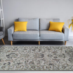 Alternative view of Dynamic Daisy 9086-899 Beige/multi Area Rug