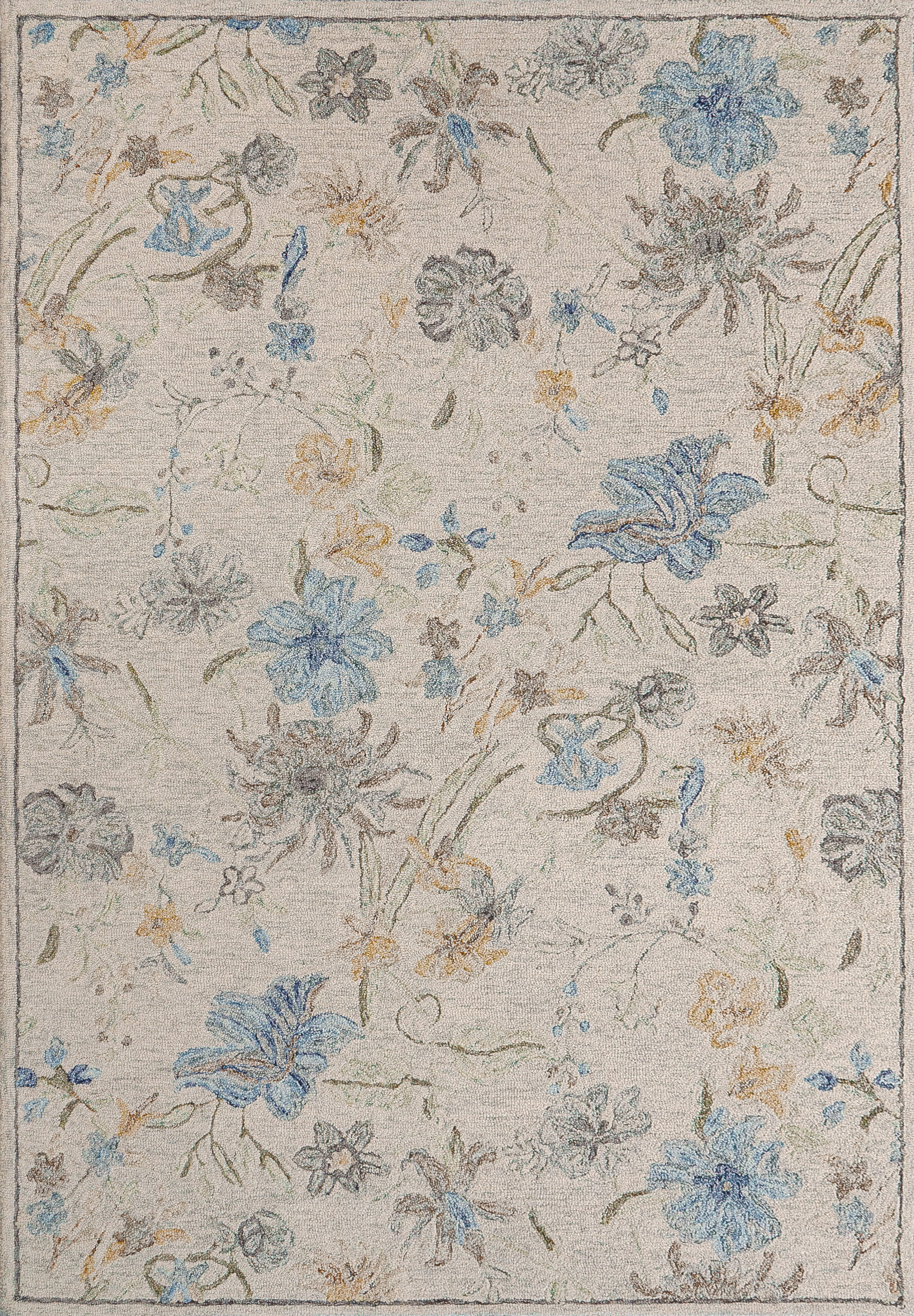 Dynamic Daisy 9089-199 Ivory/multi Area Rug