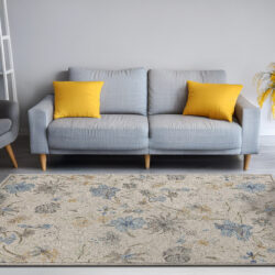 Alternative view of Dynamic Daisy 9089-199 Ivory/multi Area Rug