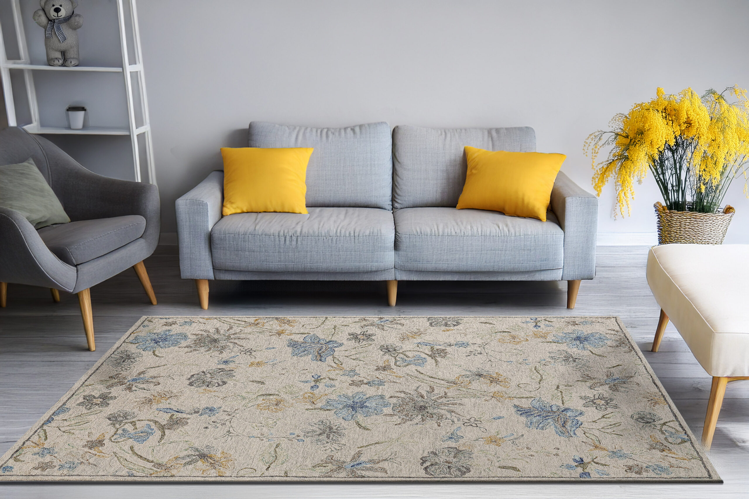Dynamic Daisy 9089-199 Ivory/multi Area Rug - Image 2