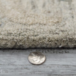 Alternative view of Dynamic Daisy 9094-950 Grey/blue Area Rug