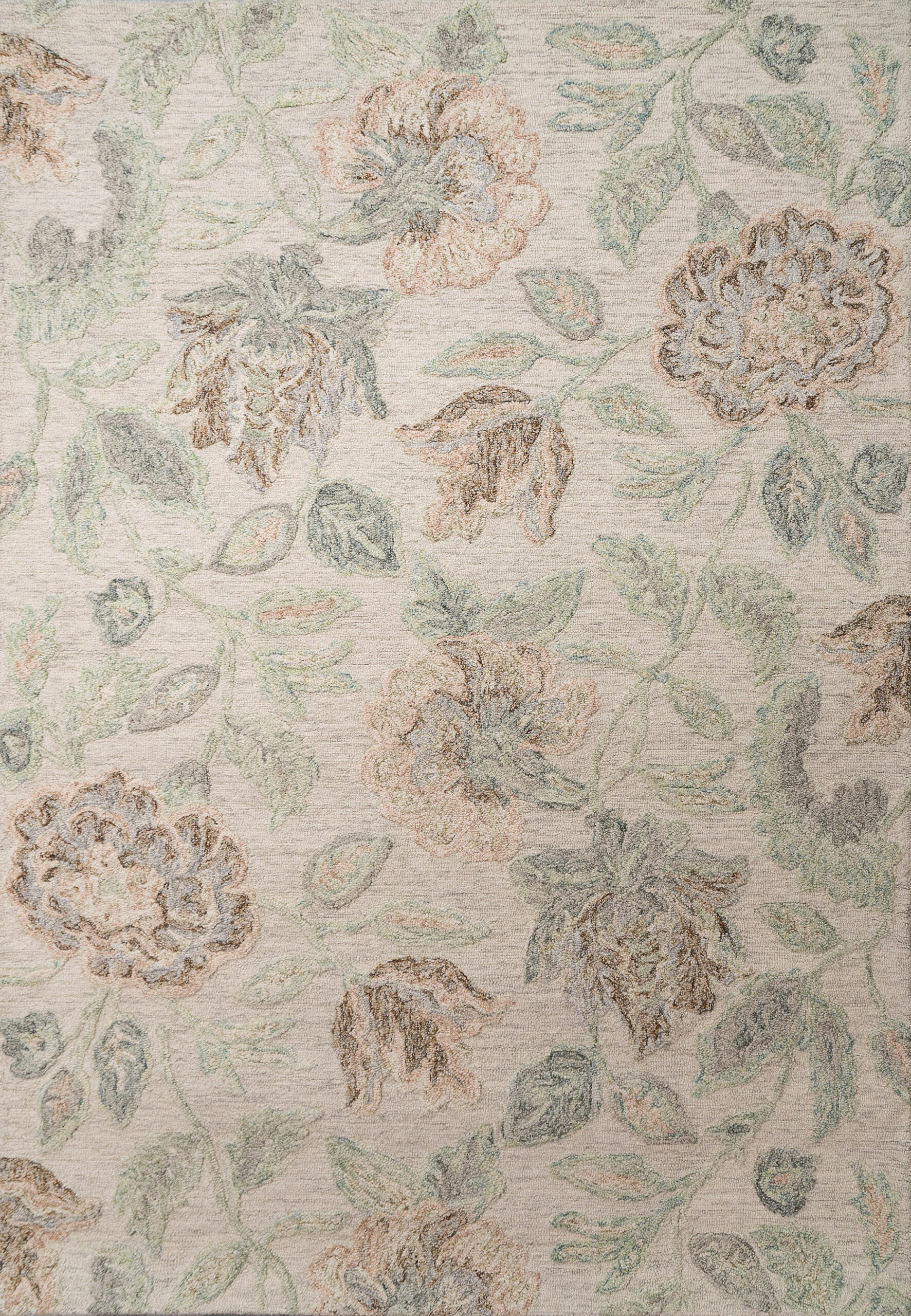 Dynamic Daisy 9095-846 Beige/sage/rust Area Rug