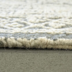 Alternative view of Dynamic Darcy 1128-135 Ivory/teal Area Rug