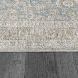Alternative view of Dynamic Dharma 12040-580 Light Blue/beige Area Rug