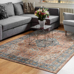 Alternative view of Dynamic Elise 6305-351 Red/blue/beige Area Rug