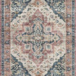 Dynamic Elise 6306-305 Wine/navy/tan Area Rug