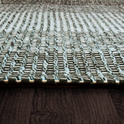 Alternative view of Dynamic Enchant 1500-590 Aqua/black Area Rug
