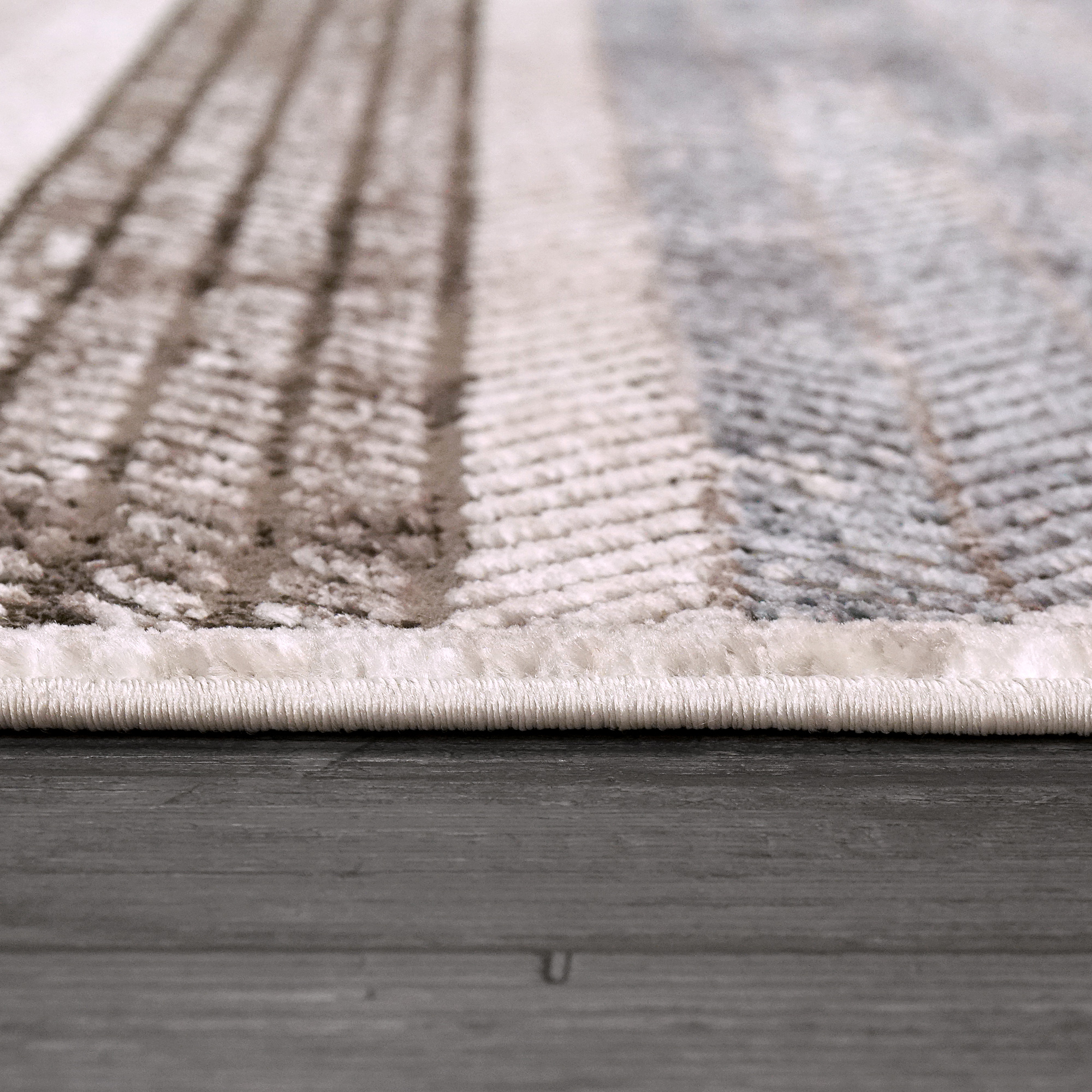 Dynamic Harlow 4809-905 Grey/blue Area Rug - Image 2
