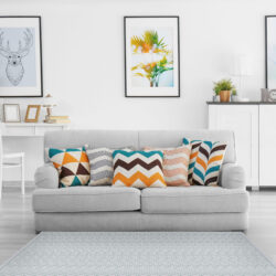 Alternative view of Dynamic Harmony 59019-5555 Ivory/blue Area Rug