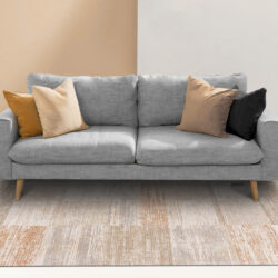 Alternative view of Dynamic Irving 15551-186 Cream/beige/rust Area Rug