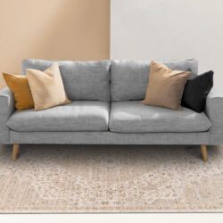 Alternative view of Dynamic Irving 15558-816 Beige/cream/rust Area Rug