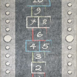 Dynamic Kidz 8083-909 Grey/multi Area Rug
