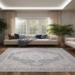 Alternative view of Dynamic Lara 14628-190 Ivory/grey Area Rug