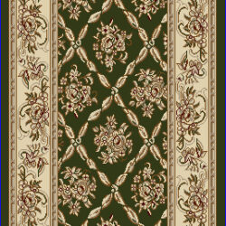 Dynamic Legacy 58018-440 Green Area Rug
