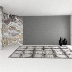 Alternative view of Dynamic Mehari 23095-6248 Black/white Area Rug