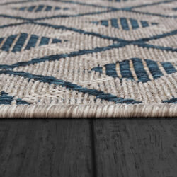 Alternative view of Dynamic Melissa 4232-950 Grey/blue Area Rug