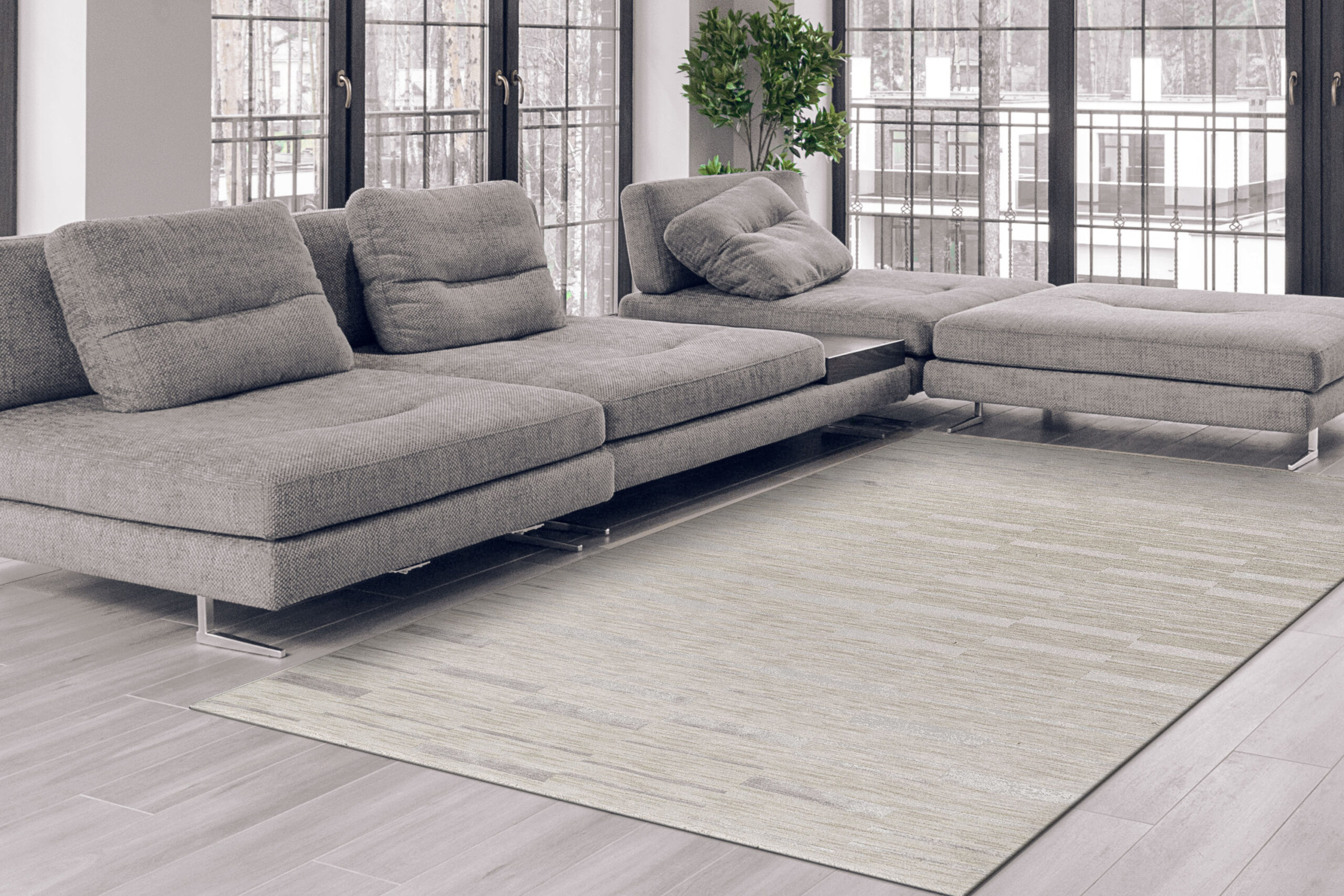 Dynamic Mesa 9746-800 Beige Area Rug - Image 3