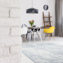 Alternative view of Dynamic Mysterio 12189-505 Blue Area Rug